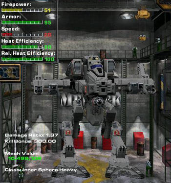 MechWarrior 4: Mercenaries - Heavy 'Mechs